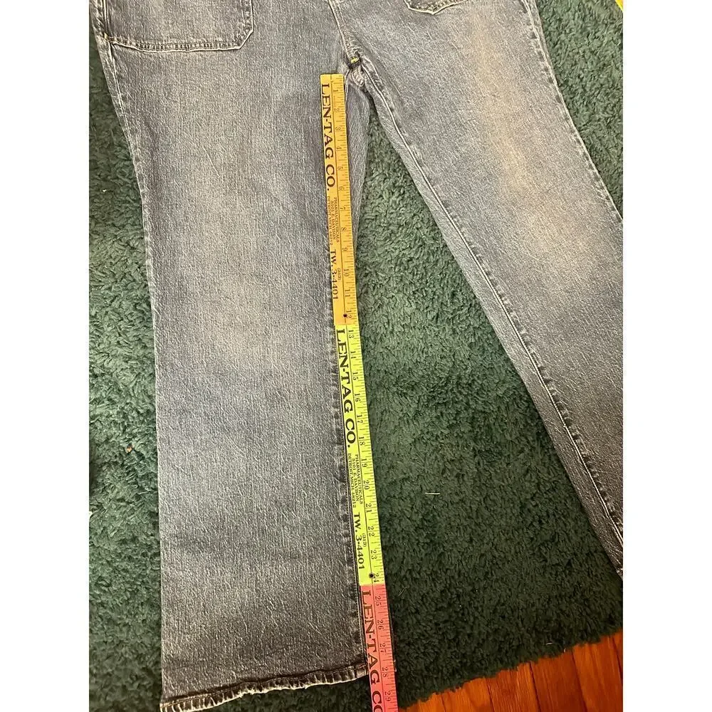 J.Crew High Rise Boot Cut Medium Wash Jeans Womens Sz. 34 Preppy - Picture 7 of 10